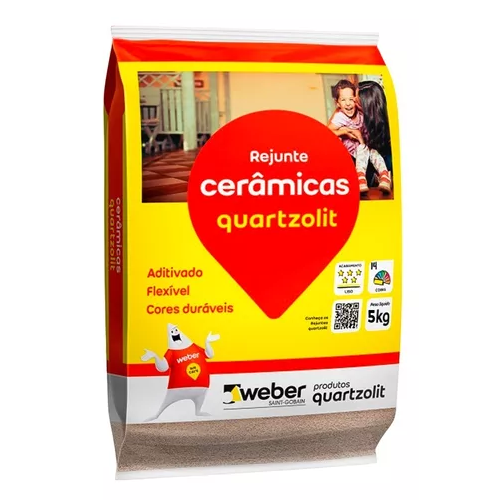 Rejunte Preto Grafite 5Kg Quartzolit